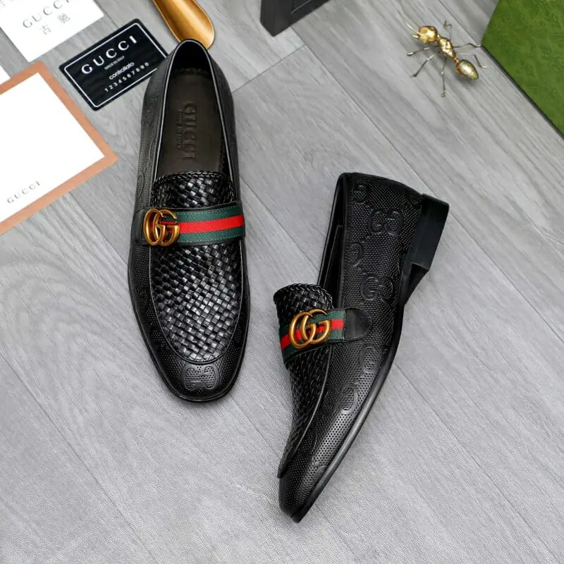 gucci oxfords chaussures pour homme s_1243b262